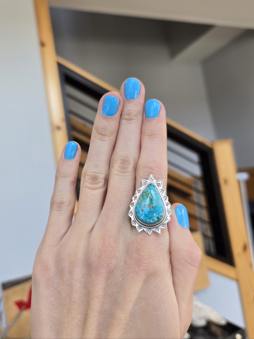 Catlina Turquoise Sterling Ring